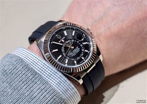 rolex sky dweller wrist shot|Rolex Sky-Dweller 2023 price.